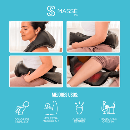 Masajeador Shiatsu 3D