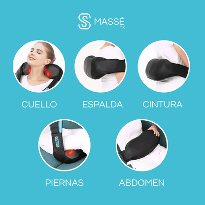 Masajeador Shiatsu 3D